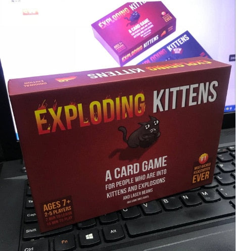 Kitten Original Edition  Red Box Black Box NSFW Edition Family Party Strategy explode fun for Board Games Cards Adult child Toy