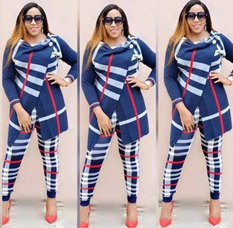 2 Two Piece Set Women track suit tops and pants hooded suit fashion plaid jogging femme sets two piece outfits sweat suits