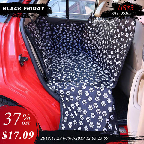 Pet carriers Oxford Fabric Car Pet Seat Cover Dog Car Back Seat Carrier Waterproof Pet Hammock Cushion Protector Dropshipping